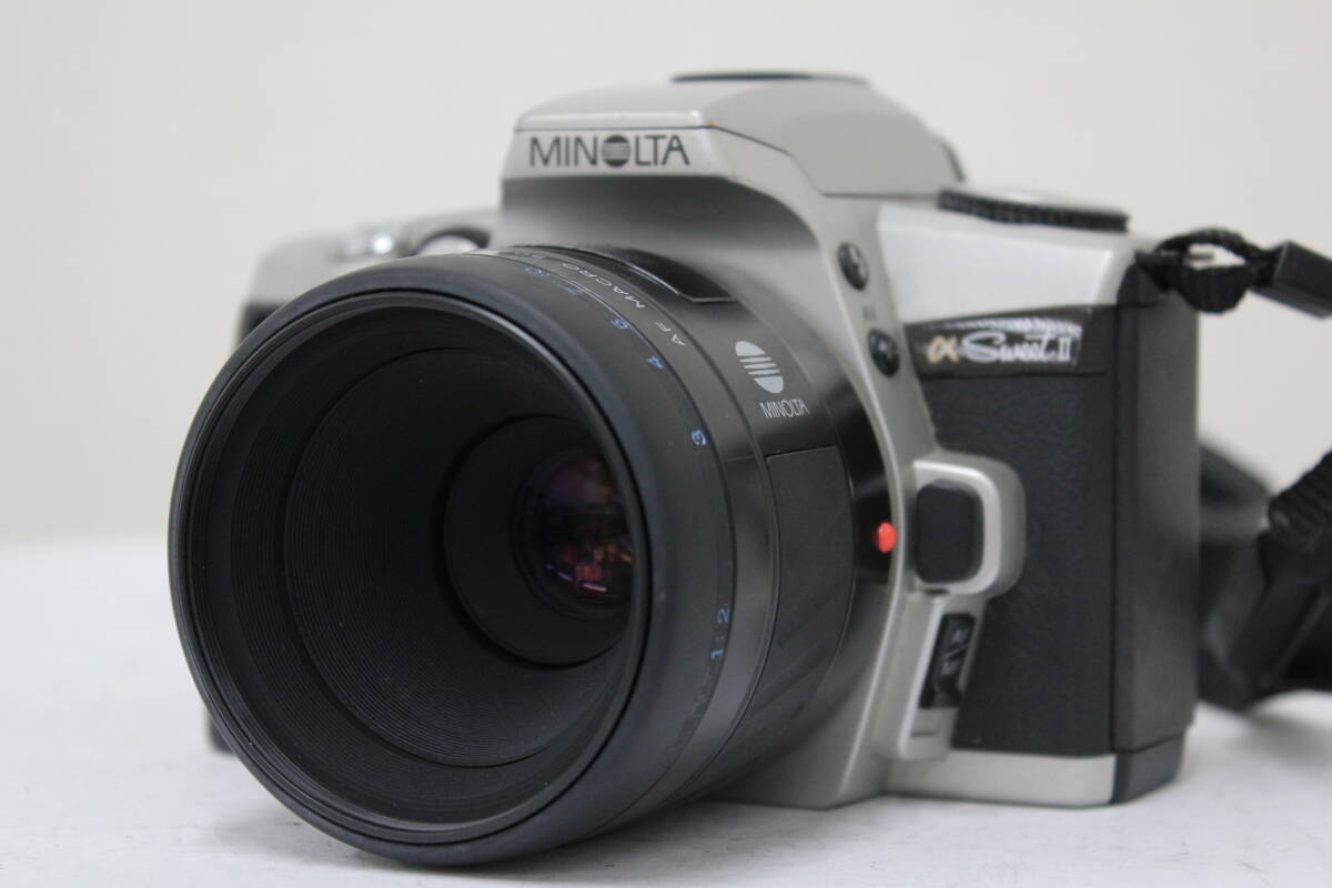 【返品保証】 ミノルタ Minolta α Sweet II AF MACRO 50mm F3.5 ボディレンズセット e4377