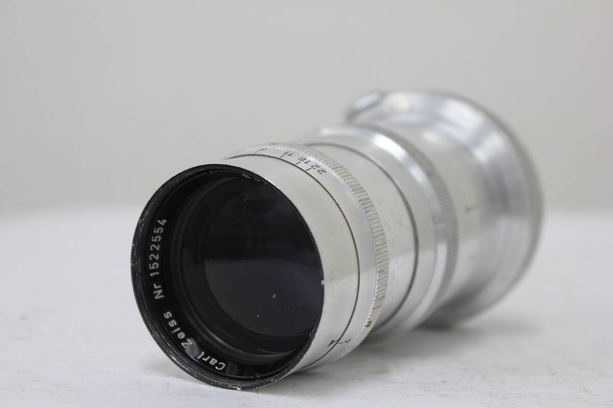 【返品保証】 カールツァイス Carl Zeiss Sonnar 135mm F4 Sマウント レンズ e4397