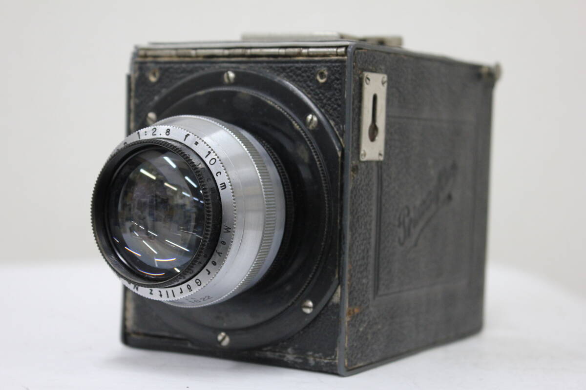 【訳あり品】 【希少】 Curt Bentzin Gorlitz + Meyer Trioplan 10cm F2.8 カメラ e4452