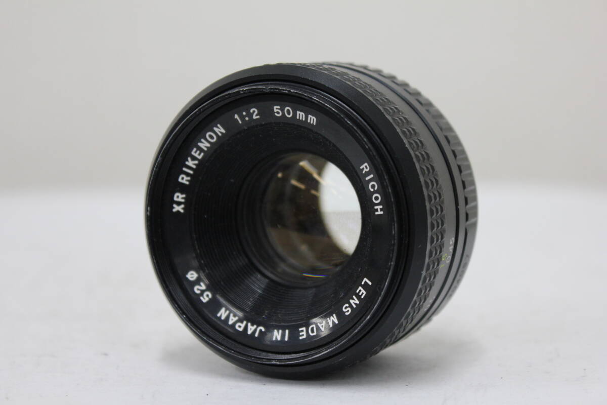 【返品保証】 リコー Ricoh XR RIKENON 50mm F2 レンズ e4457