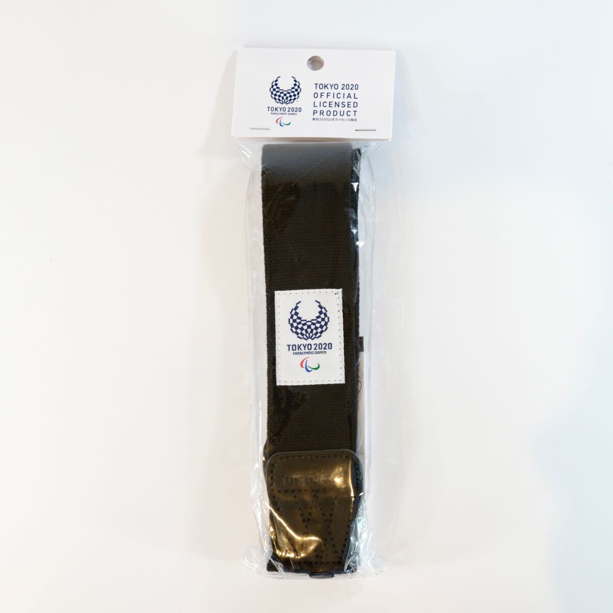 未開封　2020 東京オリンピック パラリンピック　エムブレム カメラストラップ　公式　黒　ブラック EP-S01BK エツミ　ETSUMI
