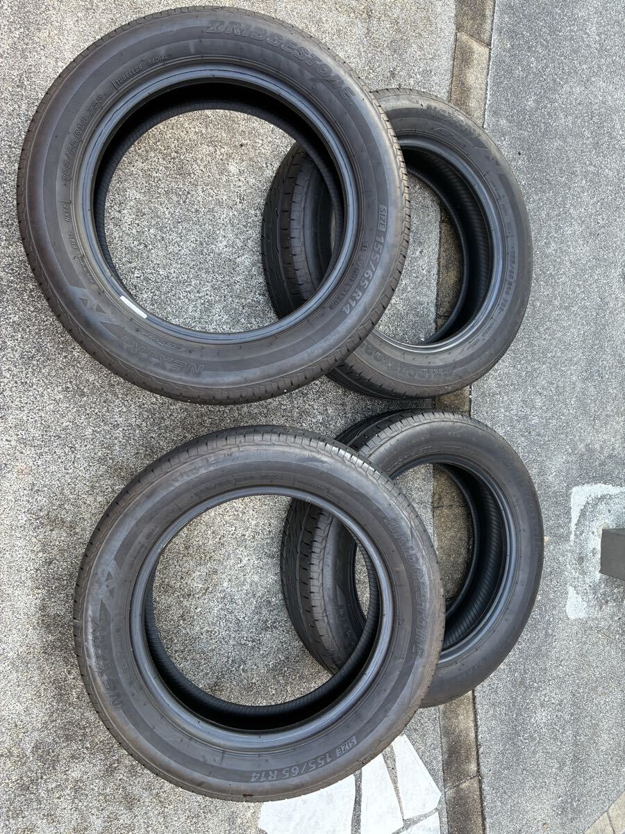 ブリヂストン155/65R14 4本