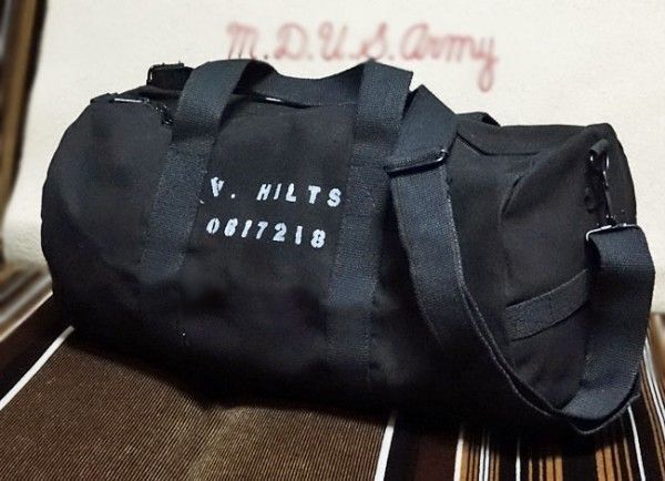 ROTHCO ロスコ社 スティーブマックイーン 大脱走 V.HILTS ショルダー ボストンバッグ ドラムバッグ 黒