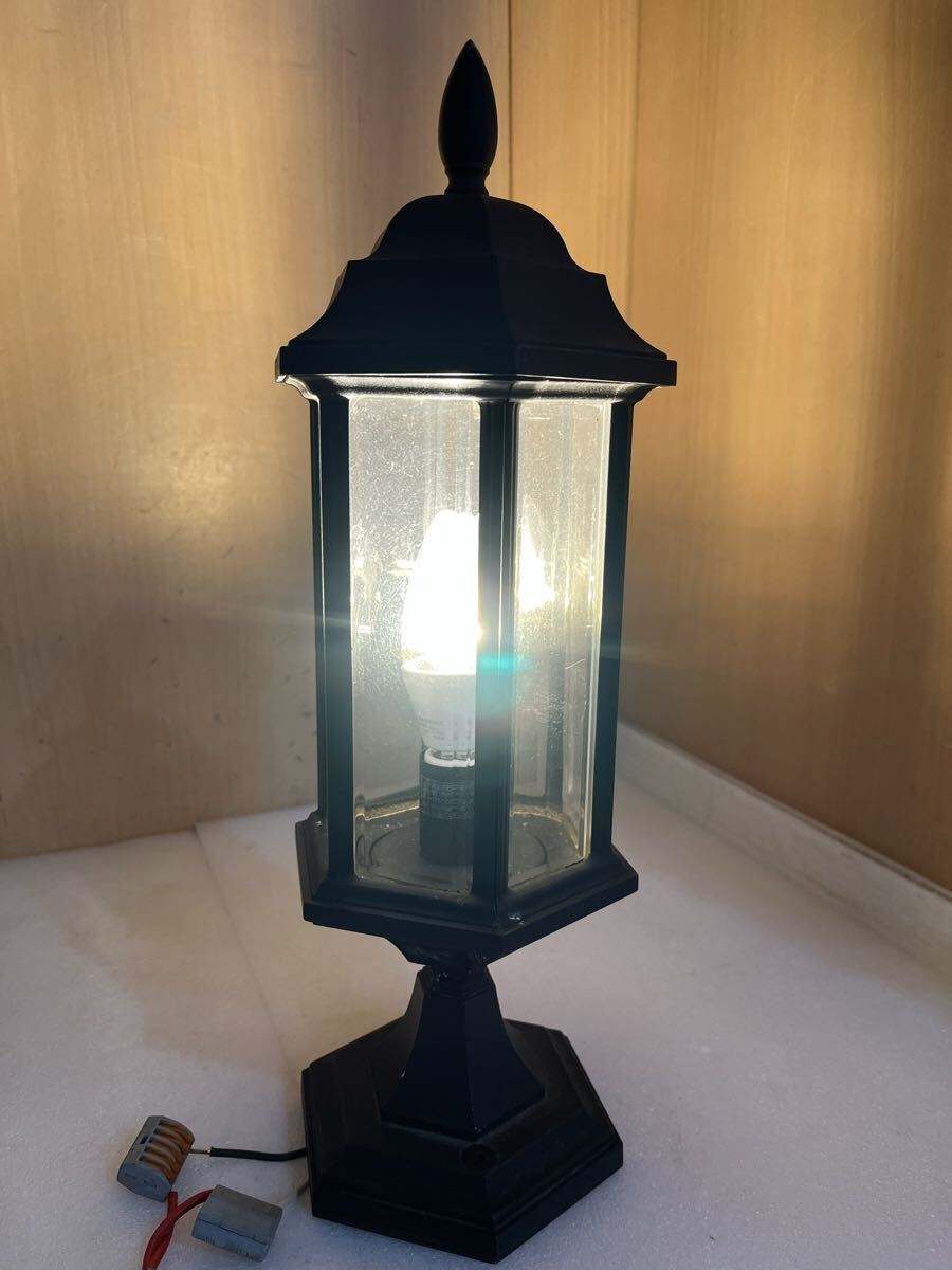 U011193 Panasonic LEDライト　照明器具　屋外用　LGW56905B 通電確認済み　現状品　1122