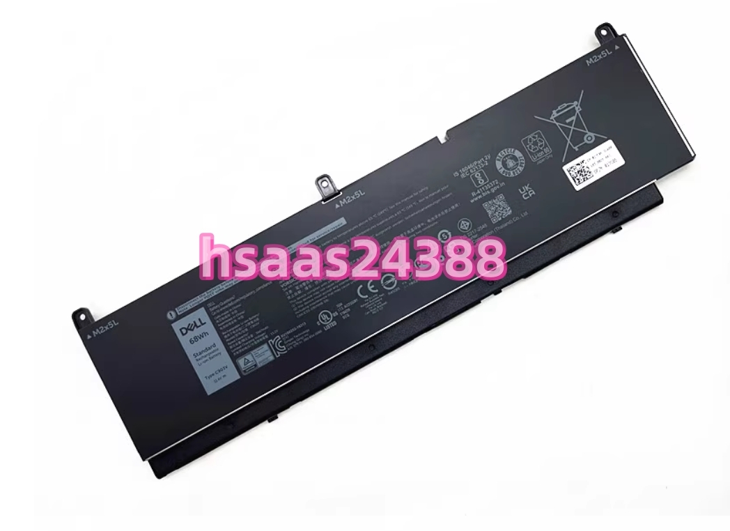 新品　 DELL Precision 15 7550 7560 7750 7760 Seriesバッテリー 17C06 447VR 453-BBCP C903V 電池パック交換 内蔵battery 単品