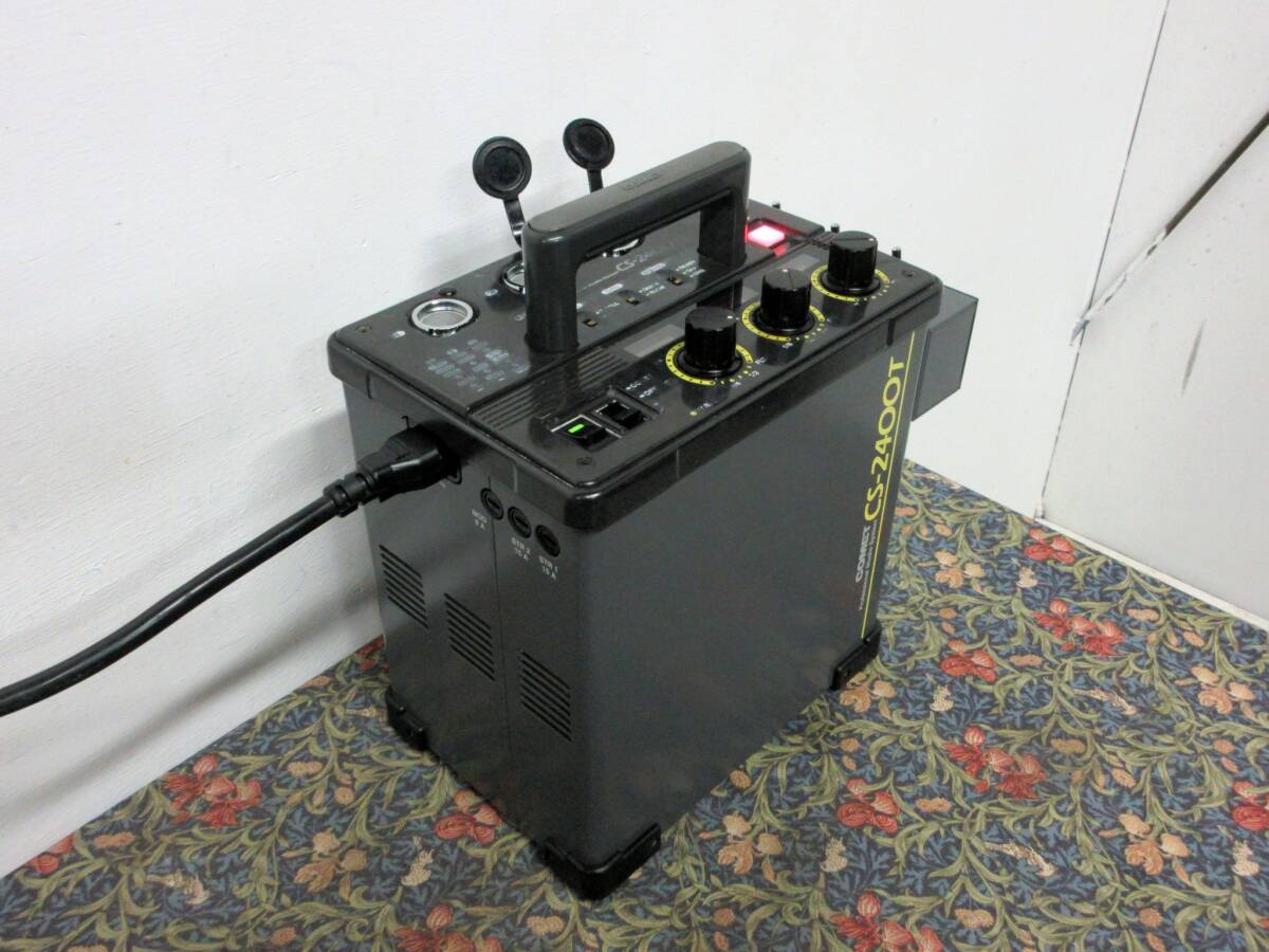 モデリング ストロボ 発光OK コメット COMET ストロボ ジェネレーター CS-2400T 2400W 100V 50/60Hz 電源 3灯独立調光 