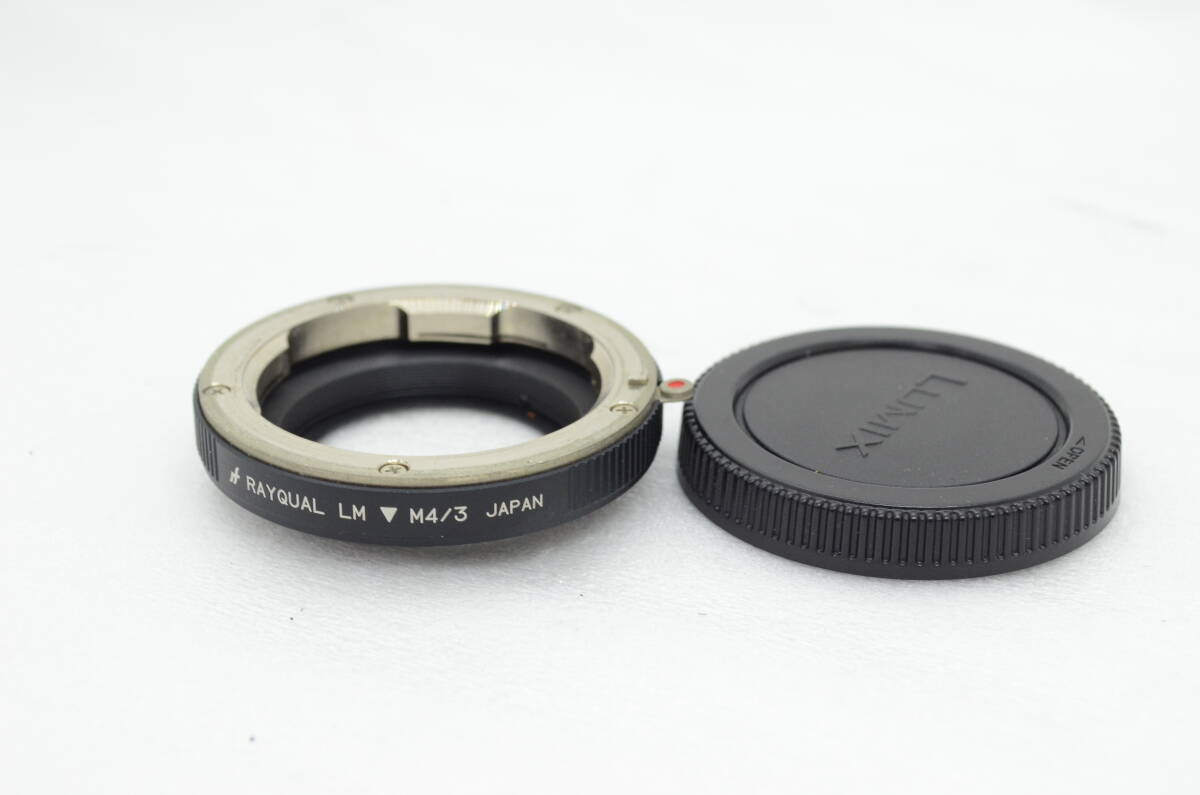 ★RAYQUAL レイクォール LM-M4/3 マウントアダプター ライカM→マイクロフォーサーズ panasonic OLYMPUS