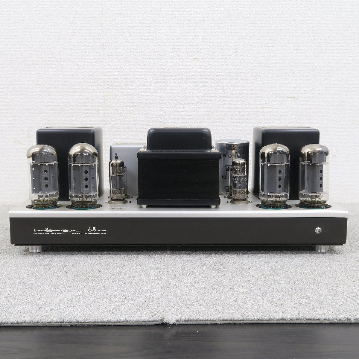 【ジャンク】LUXMAN MQ68C パワーアンプ ラックスマン @58199