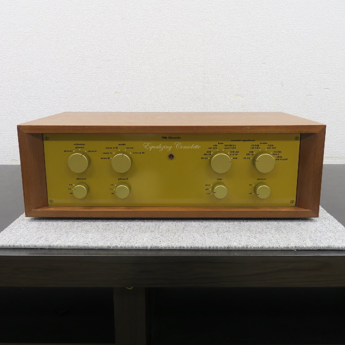 【Aランク】MK Electric EQC-1 フォノイコライザー MK電産株式会社 @59762