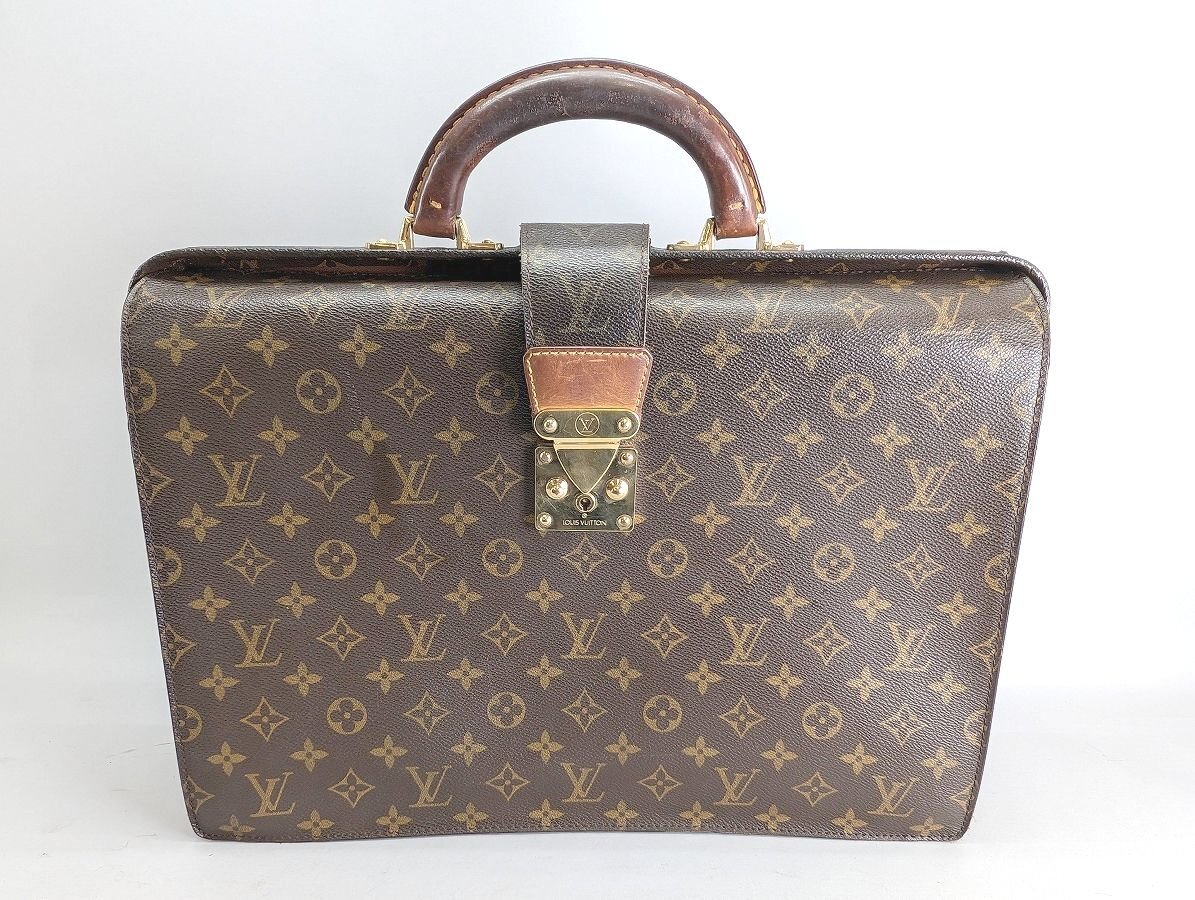 LOUIS VUITTON ルイヴィトン モノグラム セルヴィエット フェルモワール ブリーフケース ビジネスバッグ[03-7070