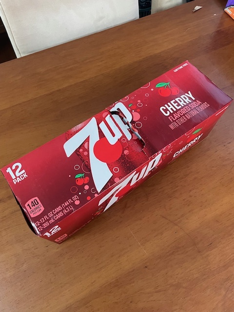 【国内未発売】米国版 アメリカ 7UP CHERRY セブンナップ セブンアップ チェリー【未開封】