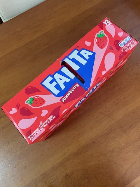 【国内未発売】米国版 アメリカ FANTA STRAWBERRY ファンタ ストロベリー味【未開封】