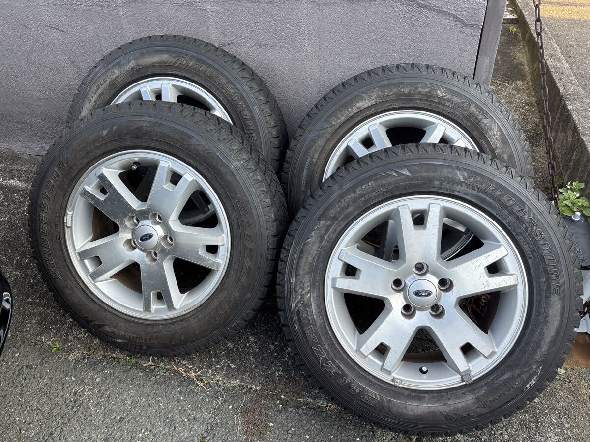 フォード　純正アルミホイール　エクスプローラー　17インチ　7.5J PCD114.3 5H +44 ハブ径70mm 235/65R17　4本セット　