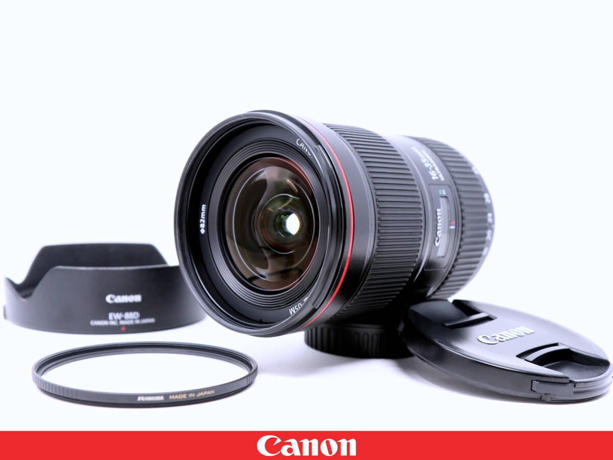 ◆極上美品◆Canon キャノン EF16-35mm F2.8L III USM 3型◆★全域周辺部こだわり尽くし大口径超広角ズームレンズ◆ EF16-35L3