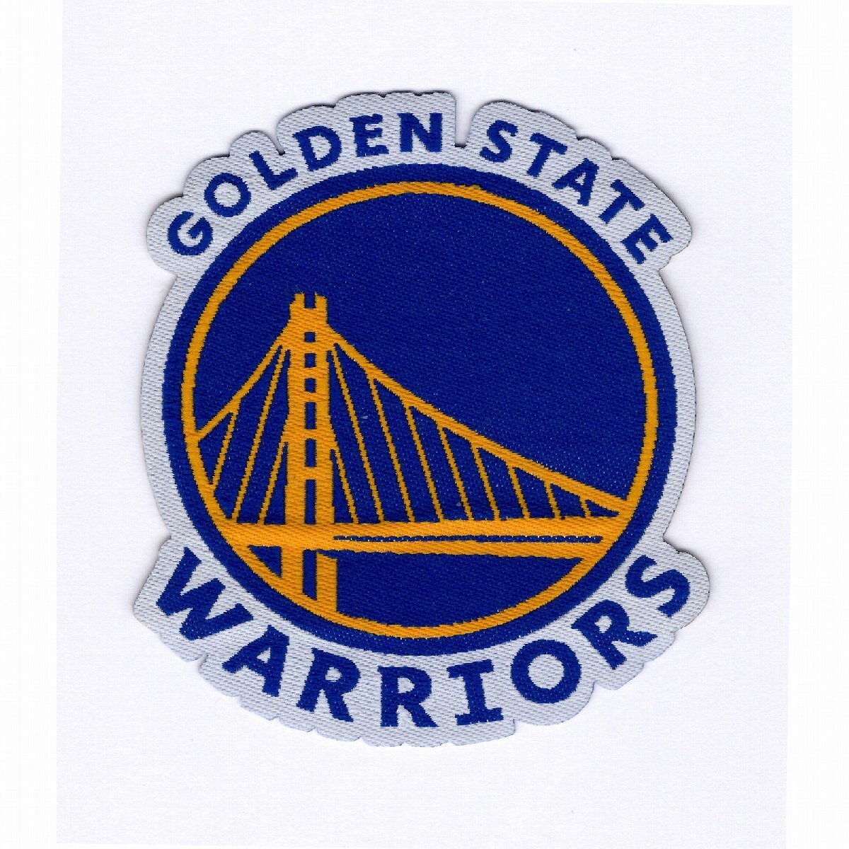 ゴールデンステート・ウォリアーズ(NBA)チームロゴ・ワッペン［wap-NBA001］