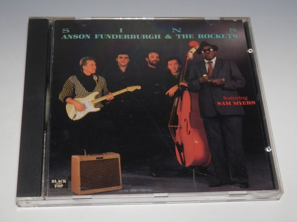 ◇ ANSON FUNDERBURGH & THE ROCKETS Feat. SAM MYERS アンスン・ファンダーバーグ SINS 輸入盤CD BT-1038