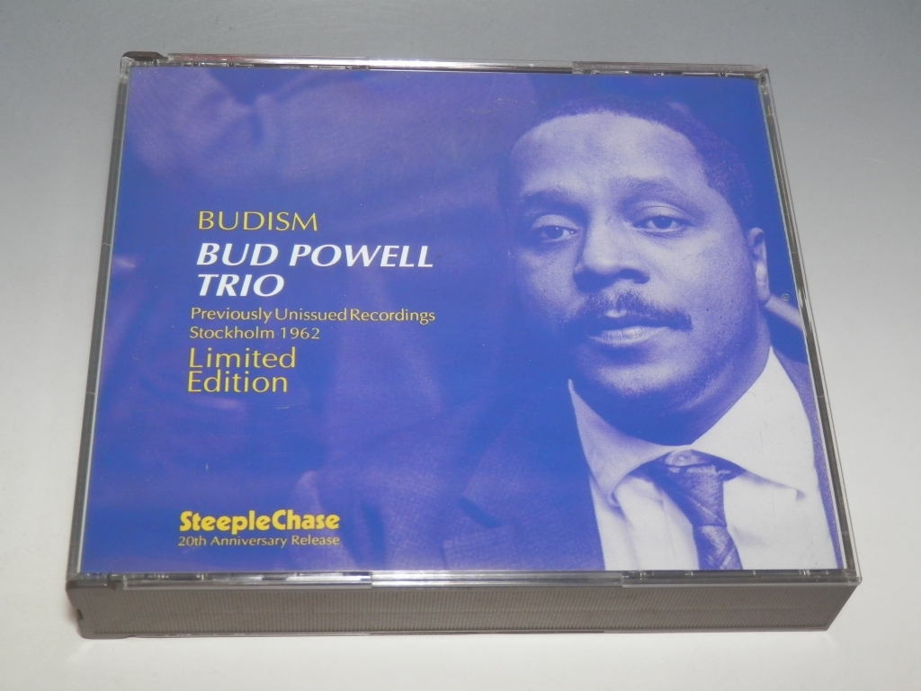 ◇ BUD POWELL TRIO バド・パウエル BUDISM アット・ザ・ゴールデン・サークル (未発表盤) 直輸入盤 3枚組CD SCCD-30007~9 StepleChase