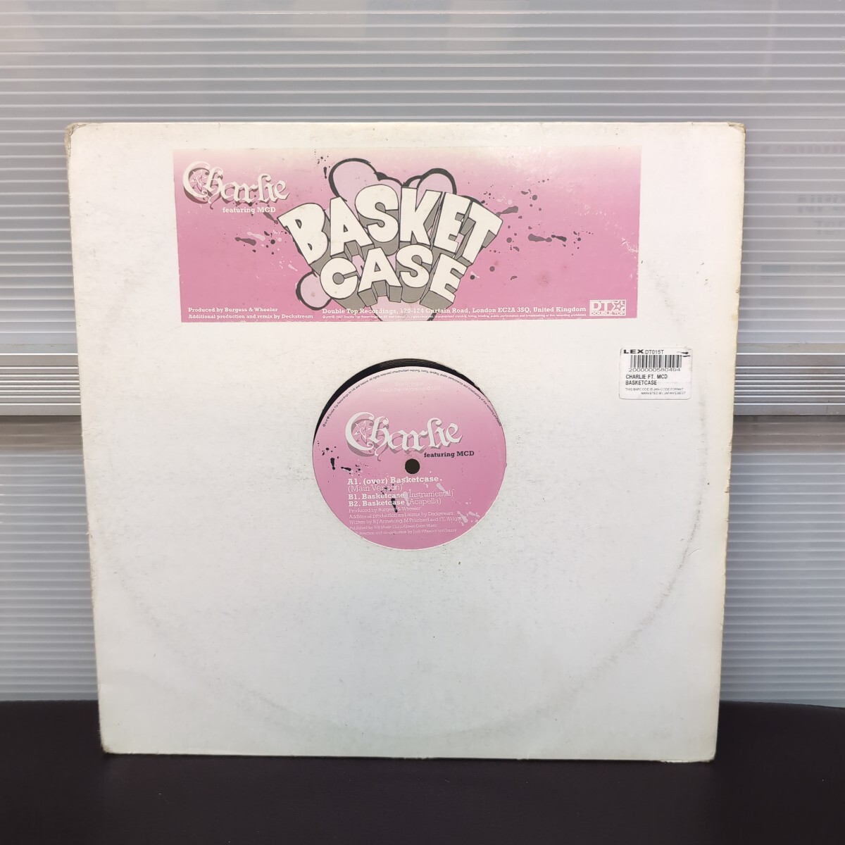 LPレコード　CHARLIE featuring MCD 「BASKET CASE」 12インチレコード　LP盤　【1493】