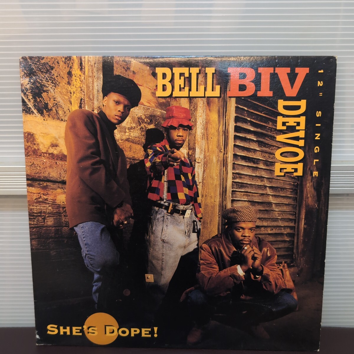 LPレコード　BELL BIV DEVOE 「SHE'S DOPE！」 12インチレコード　LP盤　【1503】