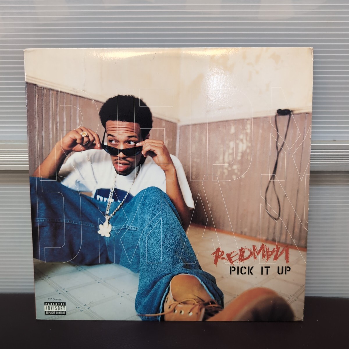 LPレコード　REDMAN 「PICK IT UP」 12インチレコード　LP盤　【1669】
