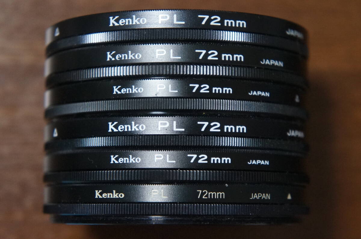 ◆説明必読◆【680円/枚】[72mm] Kenko PL 偏光フィルター