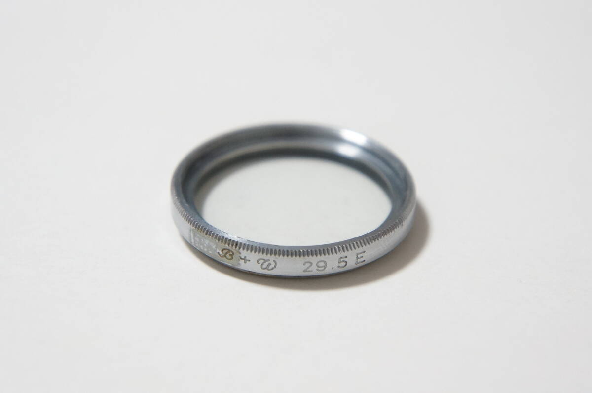 [29.5mm] B+W Schneider 29.5E Kodak Retina用UVカットと思われるフィルター [F3560]