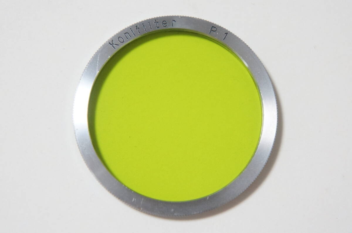 ★良品★[39.5mm] Konica Konifilter P1 Konishiroku Hexanon 50/1.9等用フィルター [F3561]
