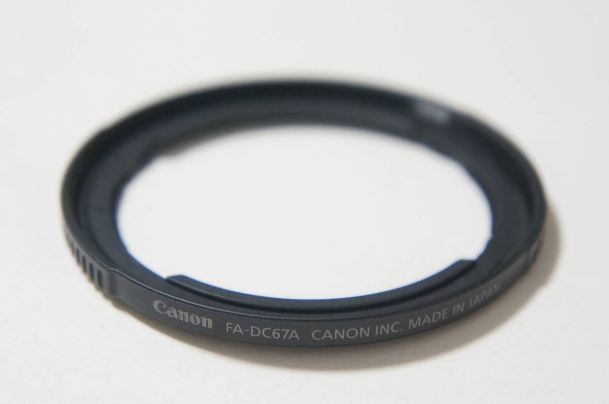 ★美品★Canon FA-DC67A PowerShot SX70 HS / SX60 HS等用フィルターアダプター [F6598]