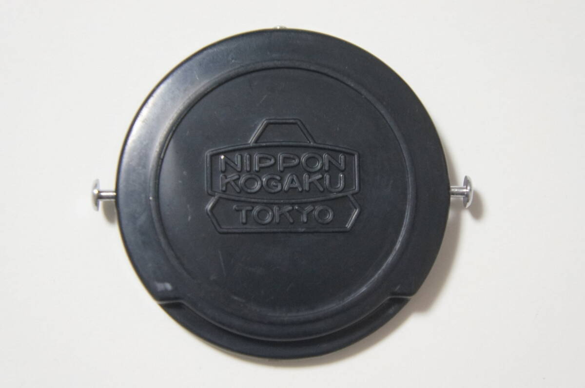 [48mm / ピンタイプ] NIPPON KOGAKU / 日本光学 / Nikon Lマウント 8.5cm F2用レンズキャップ 富士山マーク [F5076]