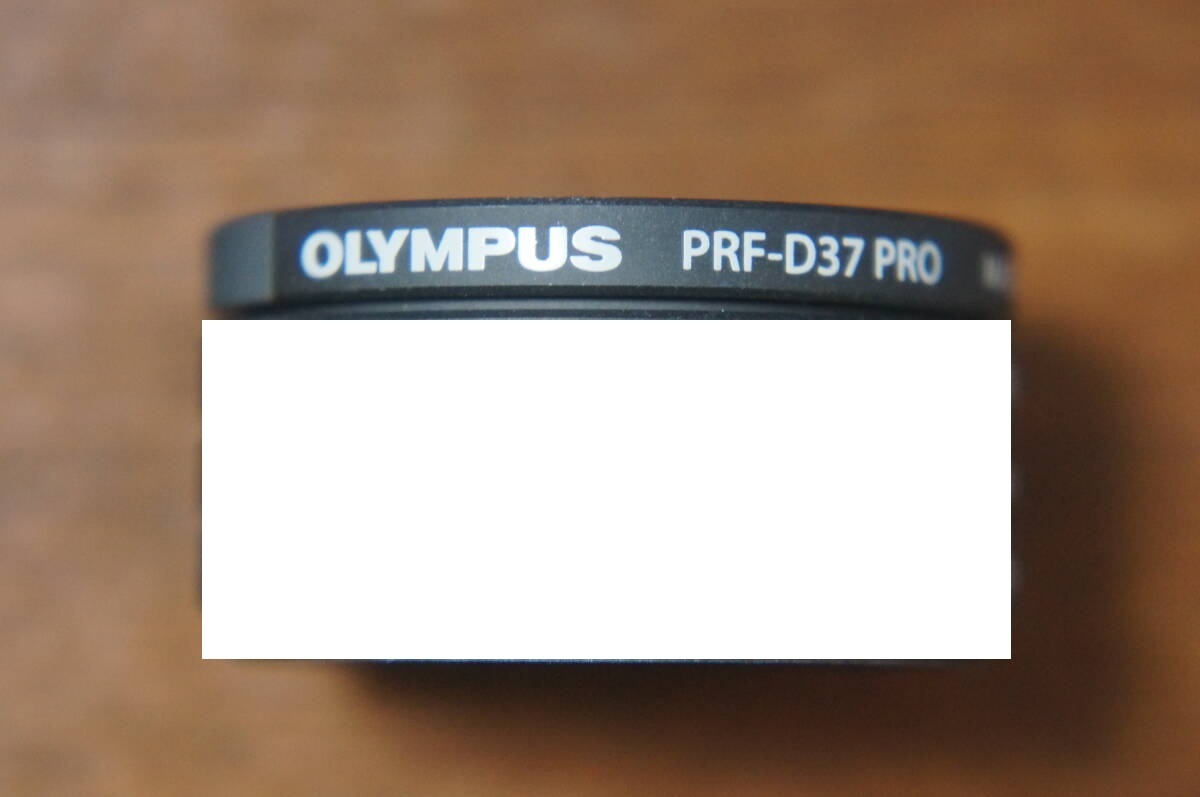 【1280円/枚】[37mm] OLYMPUS PRF-D37 PRO プロテクトフィルター 最後の１枚