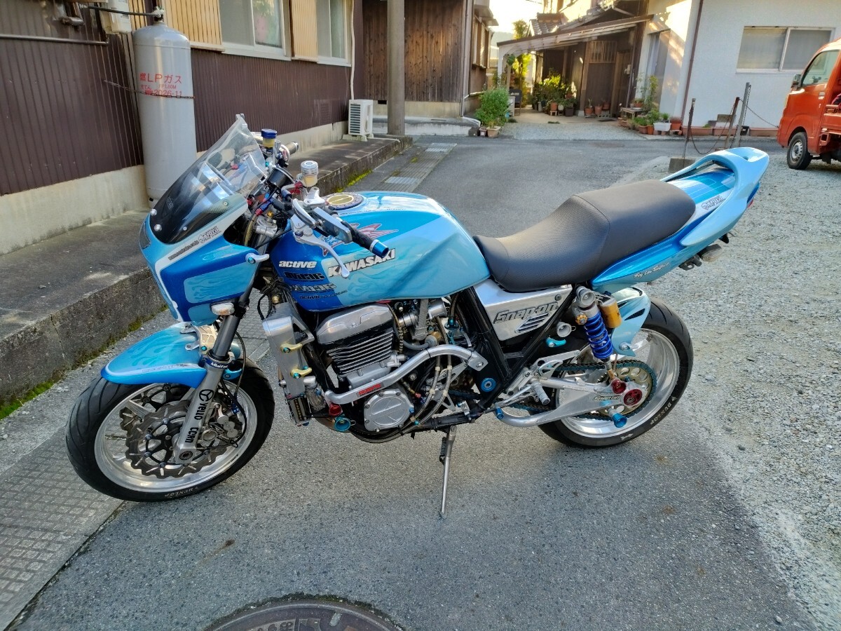 ZRX1100 1200エンジン搭載　登録書類有り　要構造変更　兵庫県西脇市発！