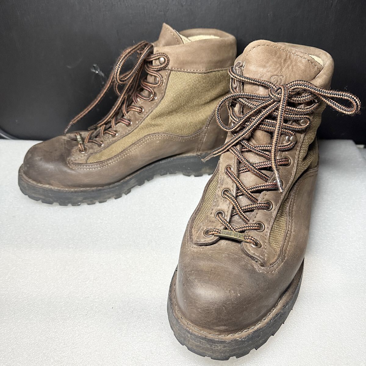 □/Danner/ダナー/8 1/2サイズ/26.5㎝/DANNER LIGHT Ⅱ/ダナーライト2/33000/箱付き/ブーツ/ブラウン/茶色/