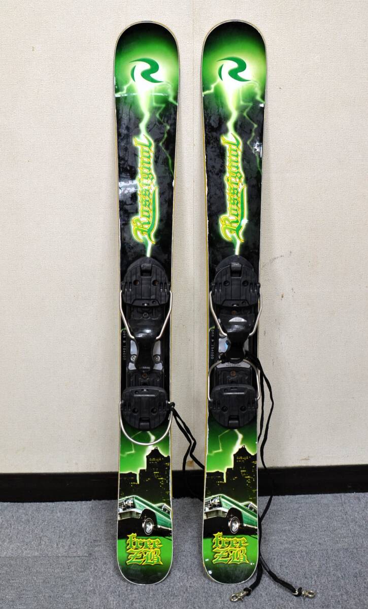 送料込 ツイン ファット ショートスキー ROSSIGNOL FREE ZIB 99cm 113-90-102mm スキーブレード ロシニョール フリー ジブ