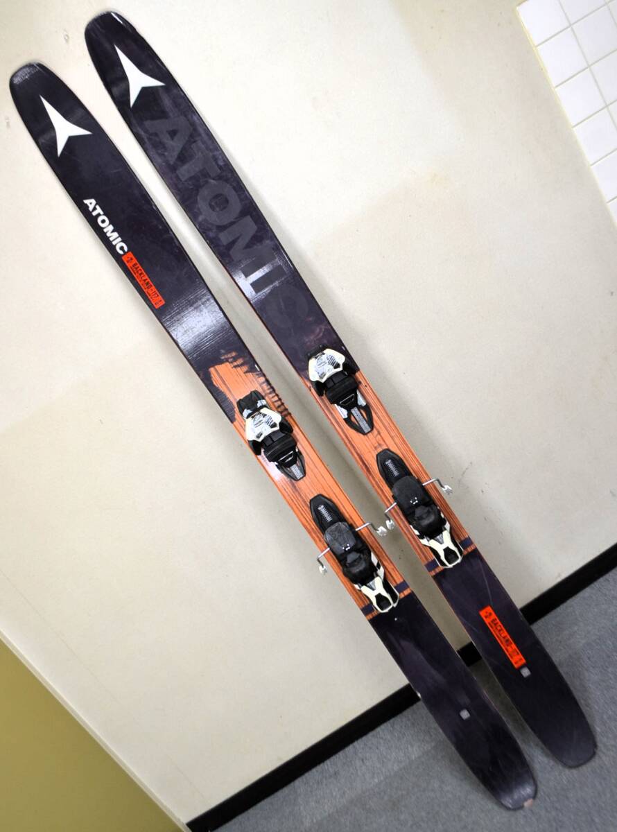送料込 193cm117mm ATOMIC BACKLAND 141.5-117-130.5 WARDEN 13 MNC DEMO ビッグマウンテン オールマウンテン パウダー スキー