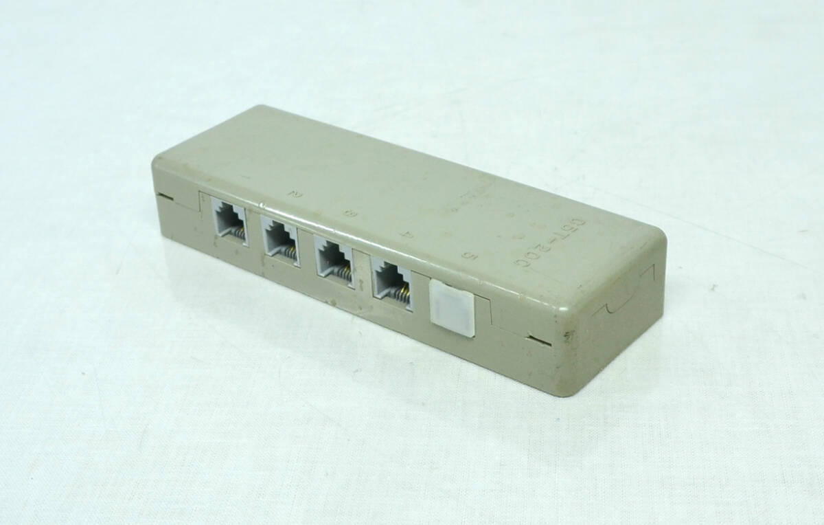 電話ケーブル モジュラーローゼット 5T-20C 三和電気 中古実用品