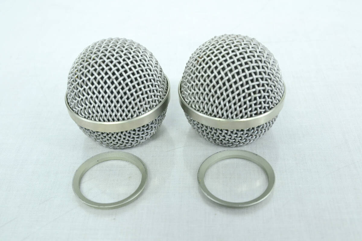 テクニクス Technics RP-V400 マイクのヘッド部分のみ【本体無し】 *２個セット*中古品