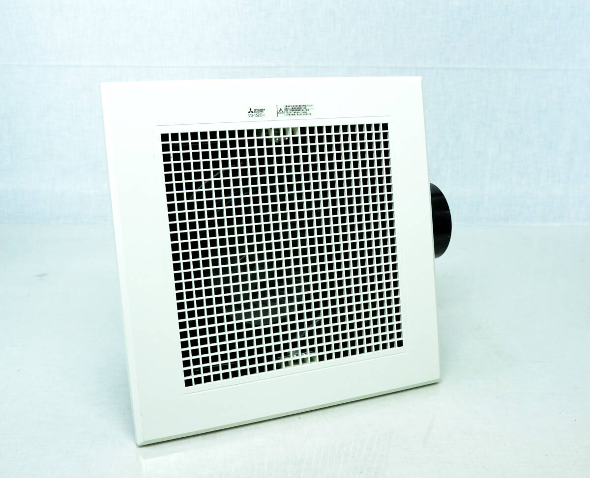 MITSUBISHI 三菱電機 天井埋込形ダクト用換気扇 VD-15ZC10 中古良品