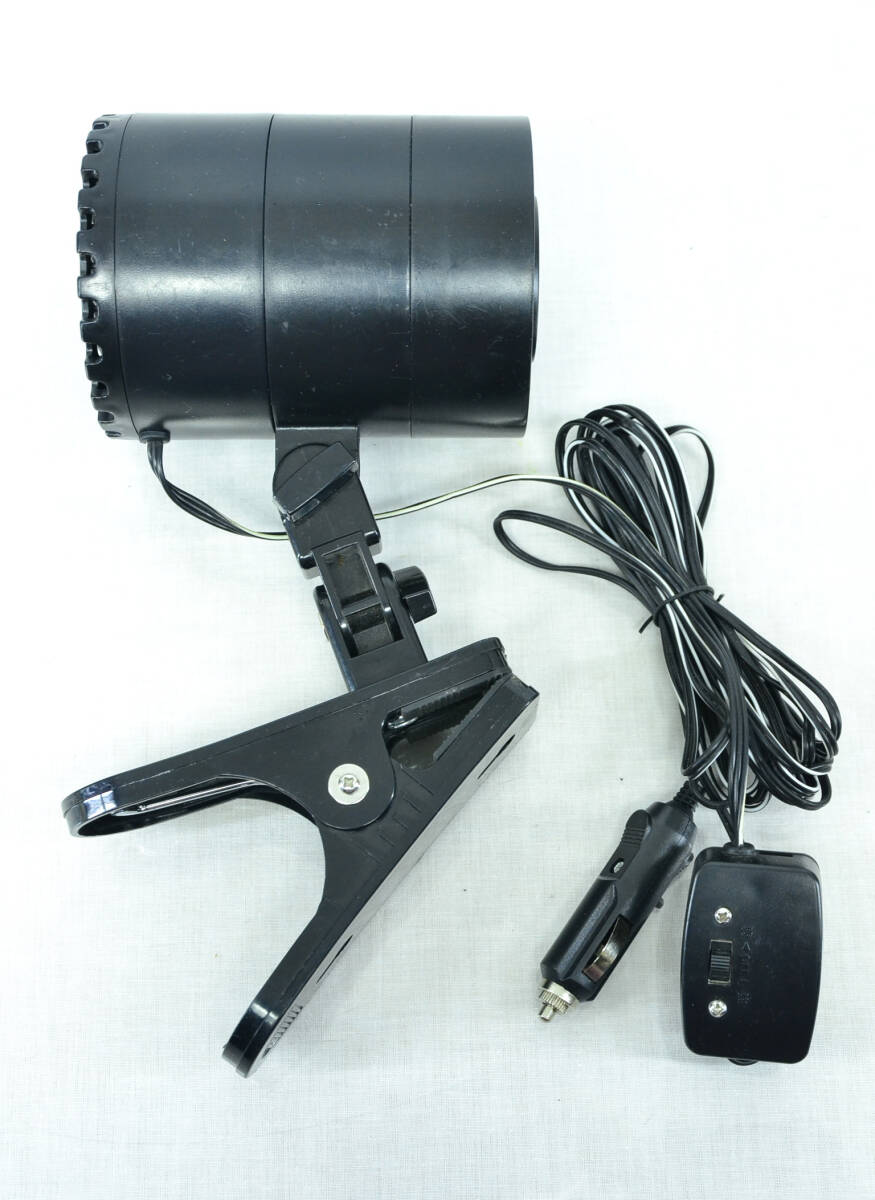 クレトム　SA-307　ジェットカーファン クリップ付 自動車専用 中古品