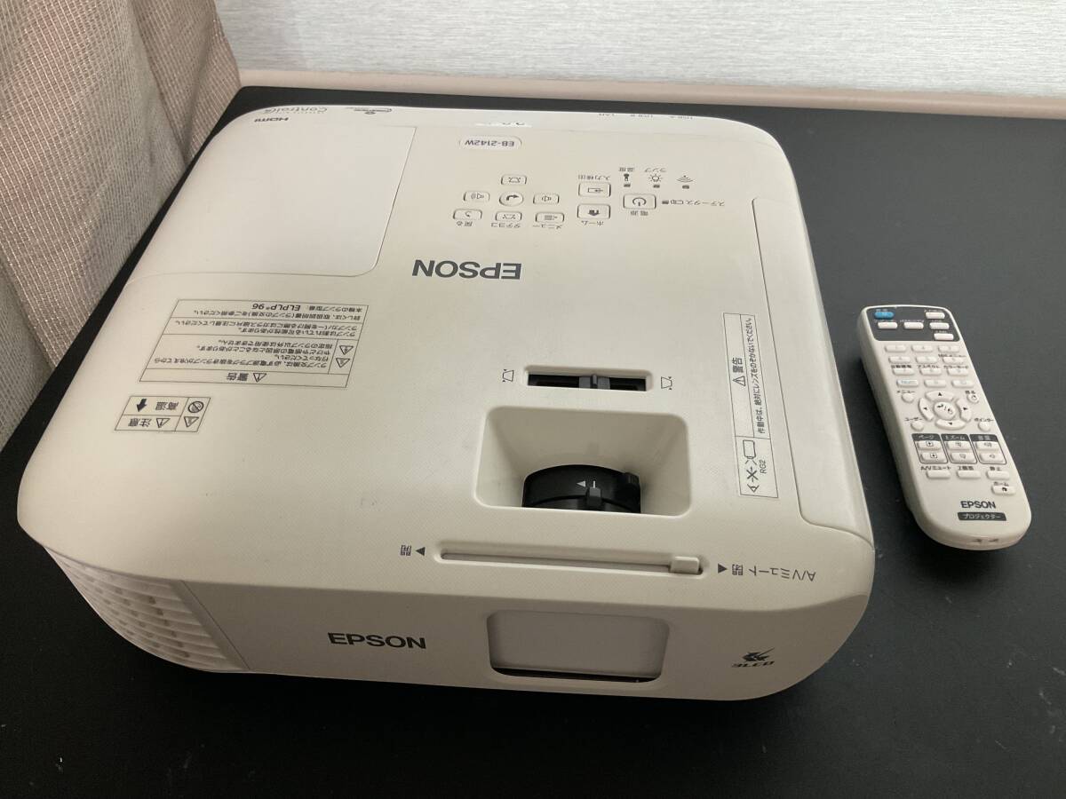 EPSON EB-2142W プロジェクター 1台 　11-6-B