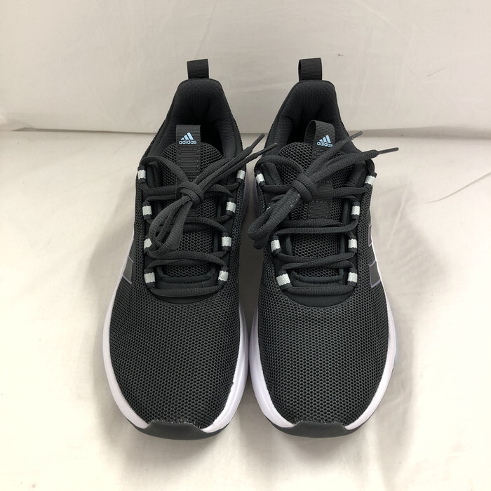 美品 adidas RACER TR23 W レディース スニーカー ブラック 表記サイズ：24.0cm IG7343 [jgg]