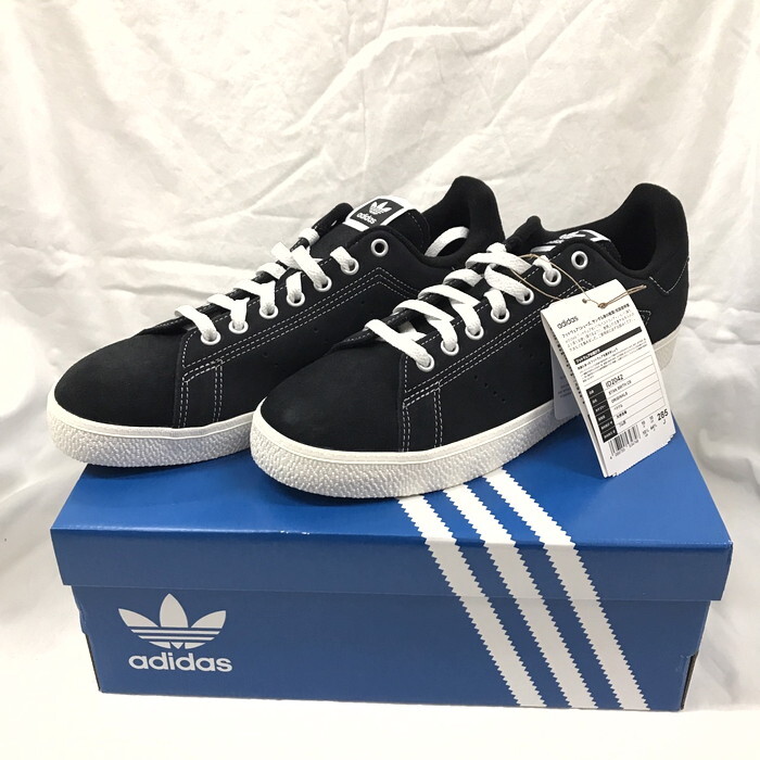 未使用 adidas STAN SMITH CS メンズ スニーカー ブラック 表記サイズ：28.5cm ID2042 [jgg]