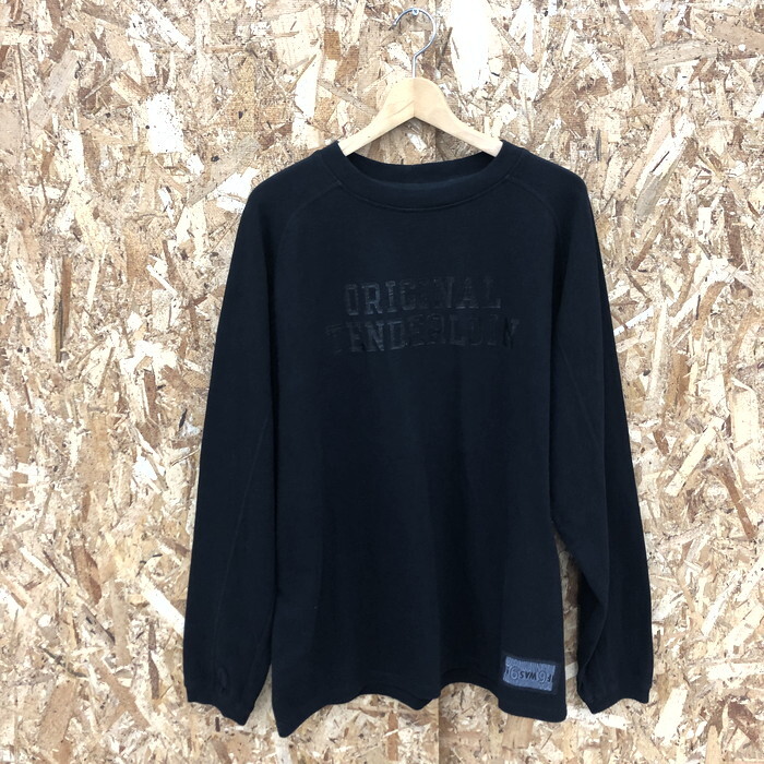 TENDERLOIN L/S TEE メンズ 長袖 カットソー ブラック 表記サイズ：L [jgg]