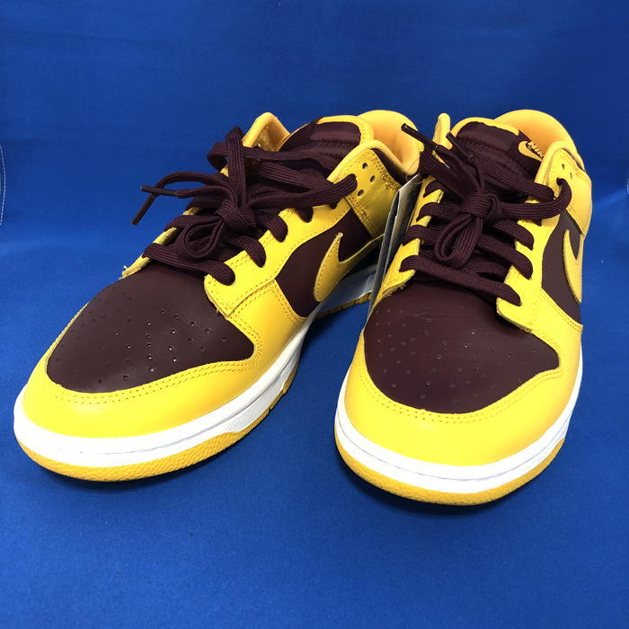 美品 NIKE ダンクロー メンズ スニーカー 29.0cm イエロー ブラウン DD1391-702 [jgg]