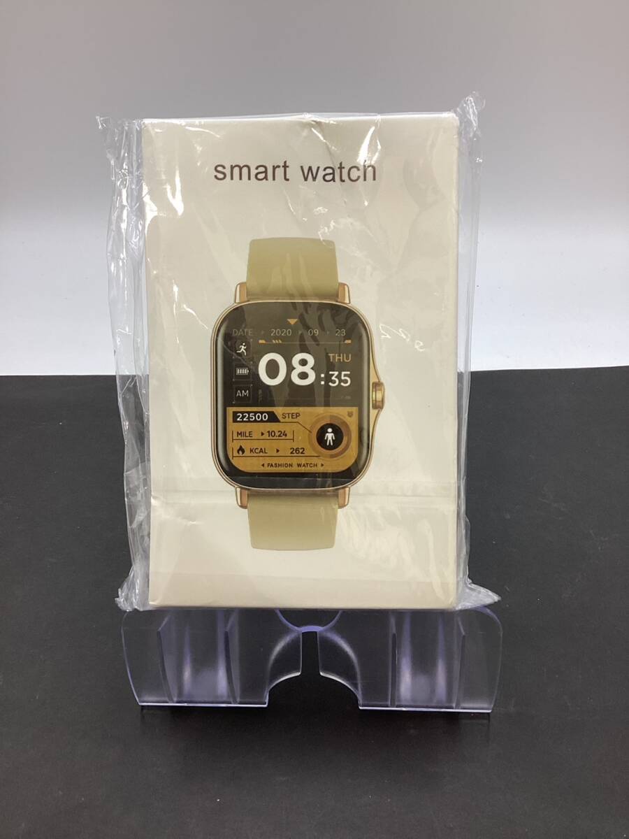 【5581】【未開封】スマートウォッチ 色ブラック model:Y13 FCC ID2BO44-Y13 バッテリー 180mAh ROHS