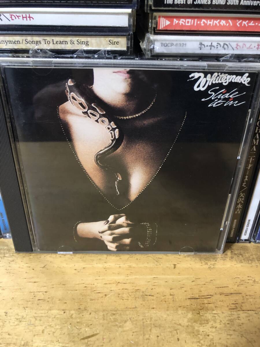 旧規格　ホワイトスネイク / スライド・イット・イン 35DP-118 CSR刻印あり