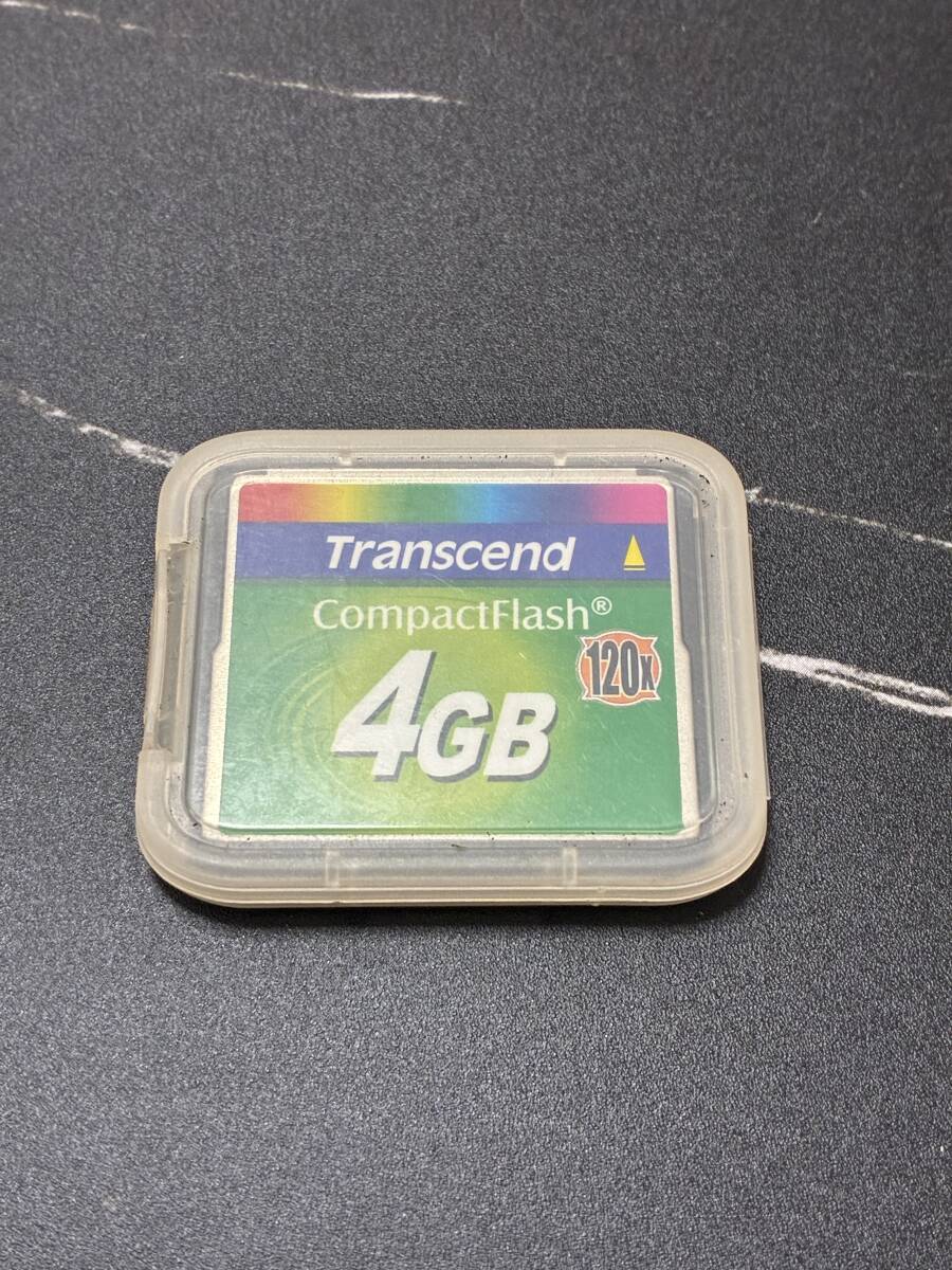 Transcend CFカード フォーマット済み 4GB x120 H120