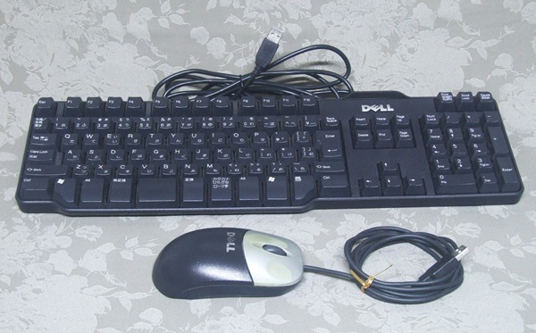 ★ DELL デル ■ USBキーボード◆ 日本語キーボード ■ モデル：SK-8115 ◆ USBマウス付き MO56UOA ★