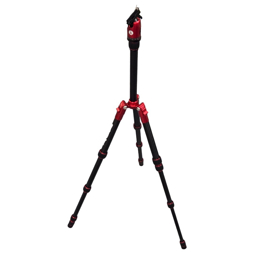 【美品 返品保証】 マンフロット Manfrotto Element MKELES5RD-BH 三脚 Z3677