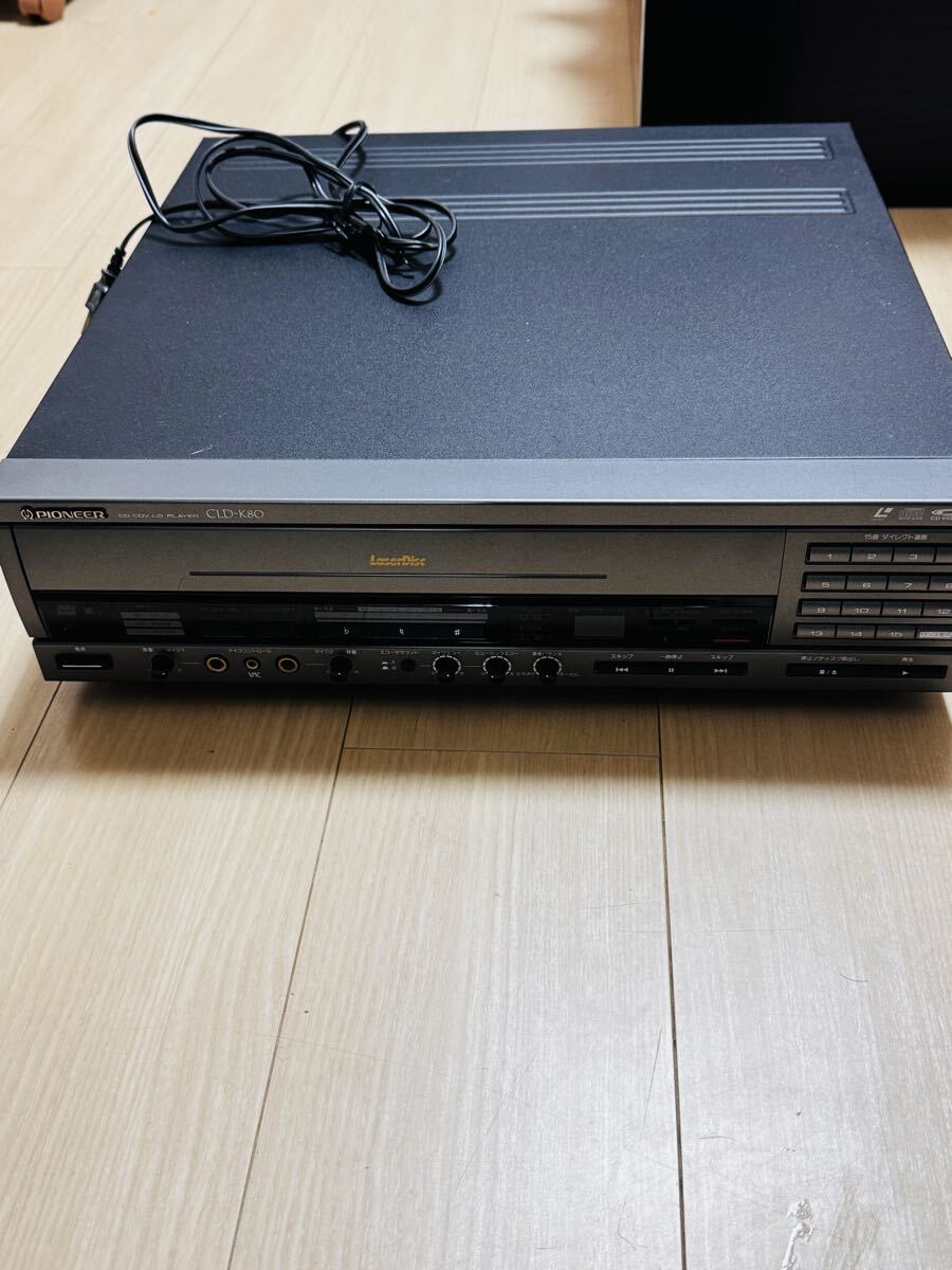 Pioneer パイオニア　CLD-K80 LDプレーヤー カラオケ機能搭載