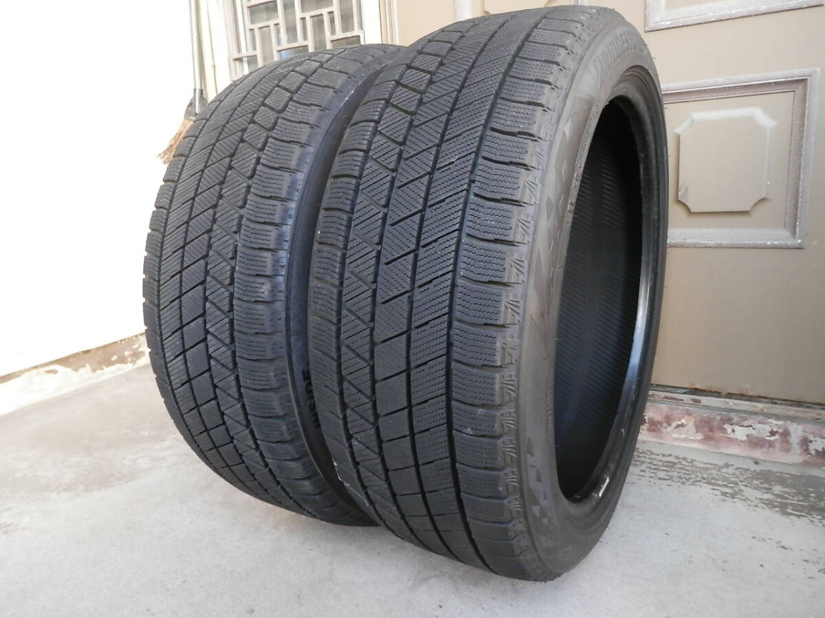 美品 9分山 即決あり ブリジストン BRIDGESTONE ブリザック BLIZZAK VRX3 215－45－18 中古2本セット